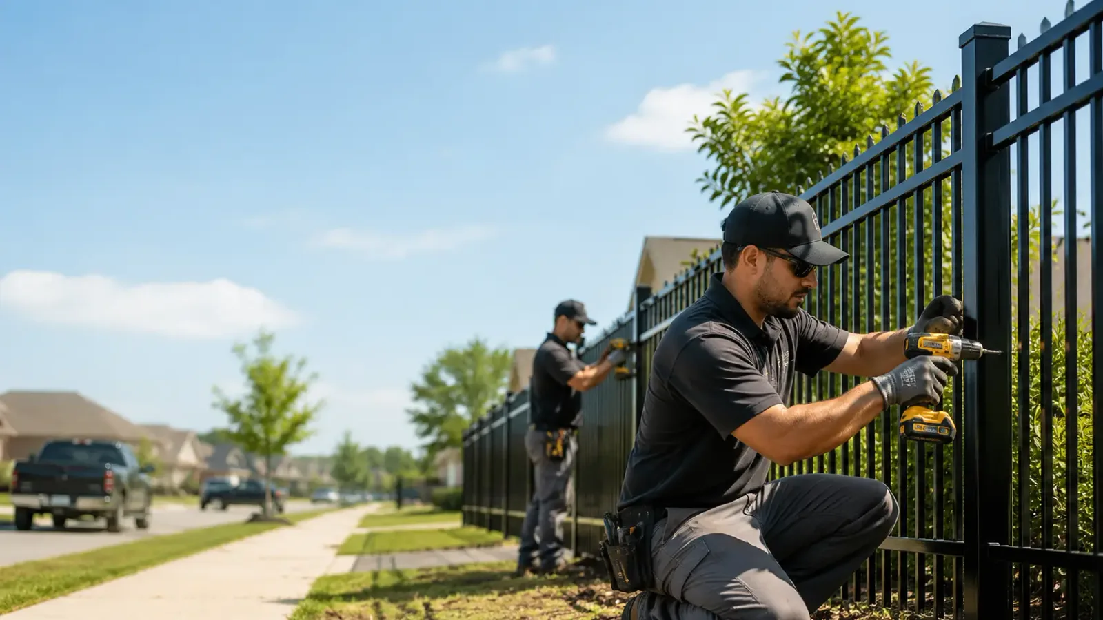 Metal Fence Installation in Colony, KS